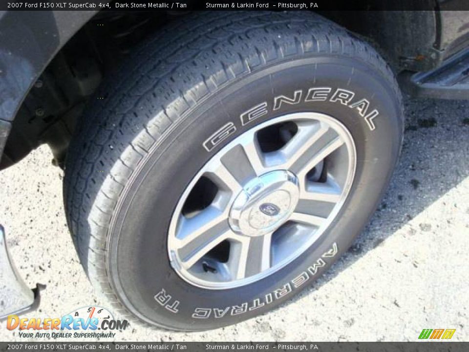 2007 Ford F150 XLT SuperCab 4x4 Dark Stone Metallic / Tan Photo #9