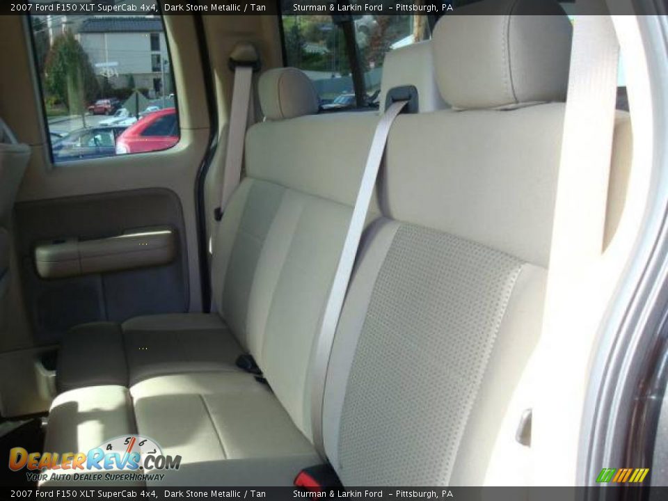 2007 Ford F150 XLT SuperCab 4x4 Dark Stone Metallic / Tan Photo #12