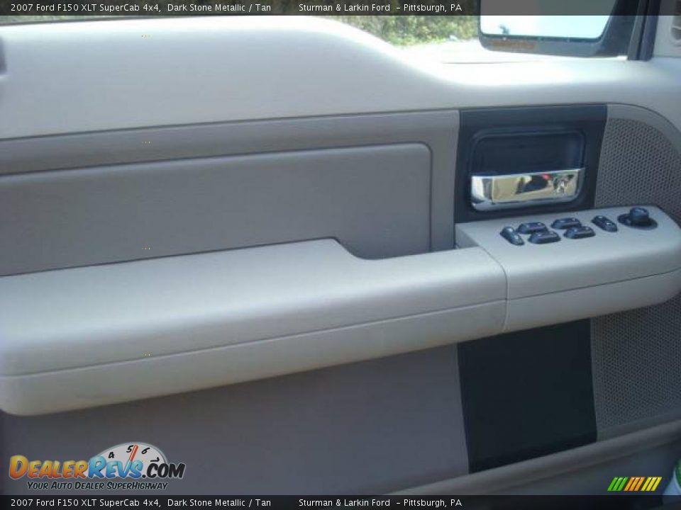 2007 Ford F150 XLT SuperCab 4x4 Dark Stone Metallic / Tan Photo #14