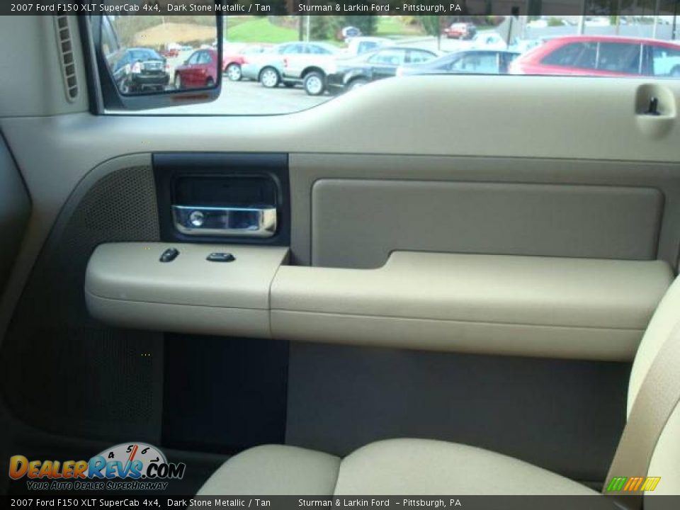 2007 Ford F150 XLT SuperCab 4x4 Dark Stone Metallic / Tan Photo #17