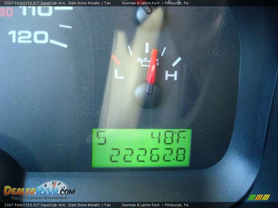 2007 Ford F150 XLT SuperCab 4x4 Dark Stone Metallic / Tan Photo #20