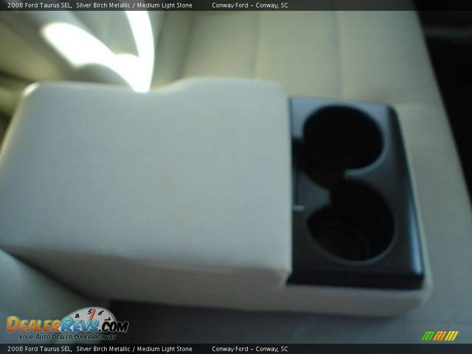 2008 Ford Taurus SEL Silver Birch Metallic / Medium Light Stone Photo #18