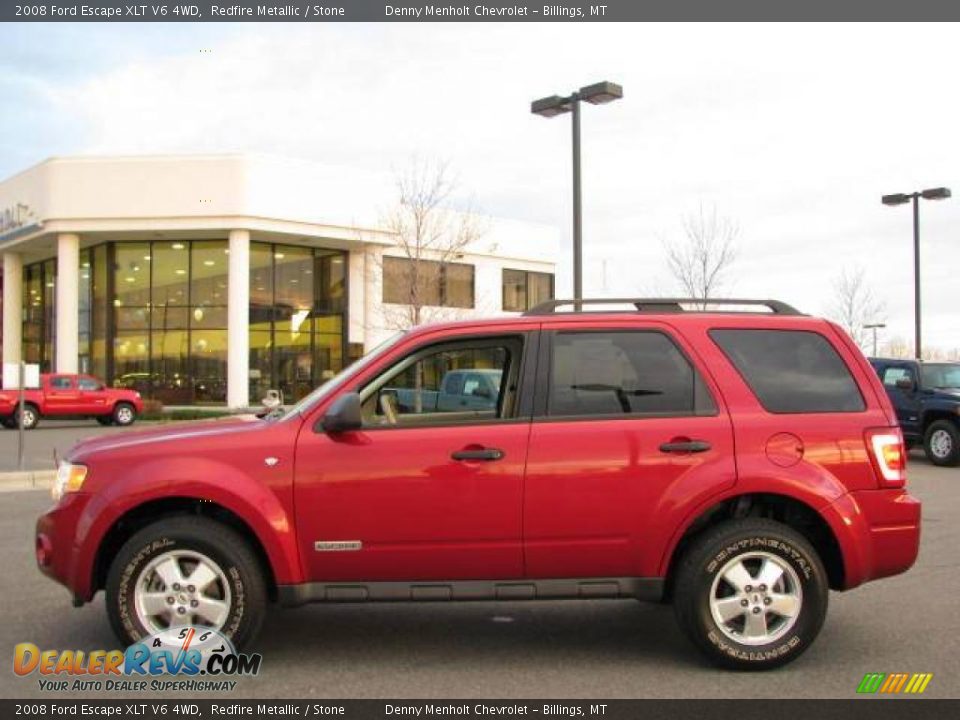 2008 Ford Escape XLT V6 4WD Redfire Metallic / Stone Photo #1