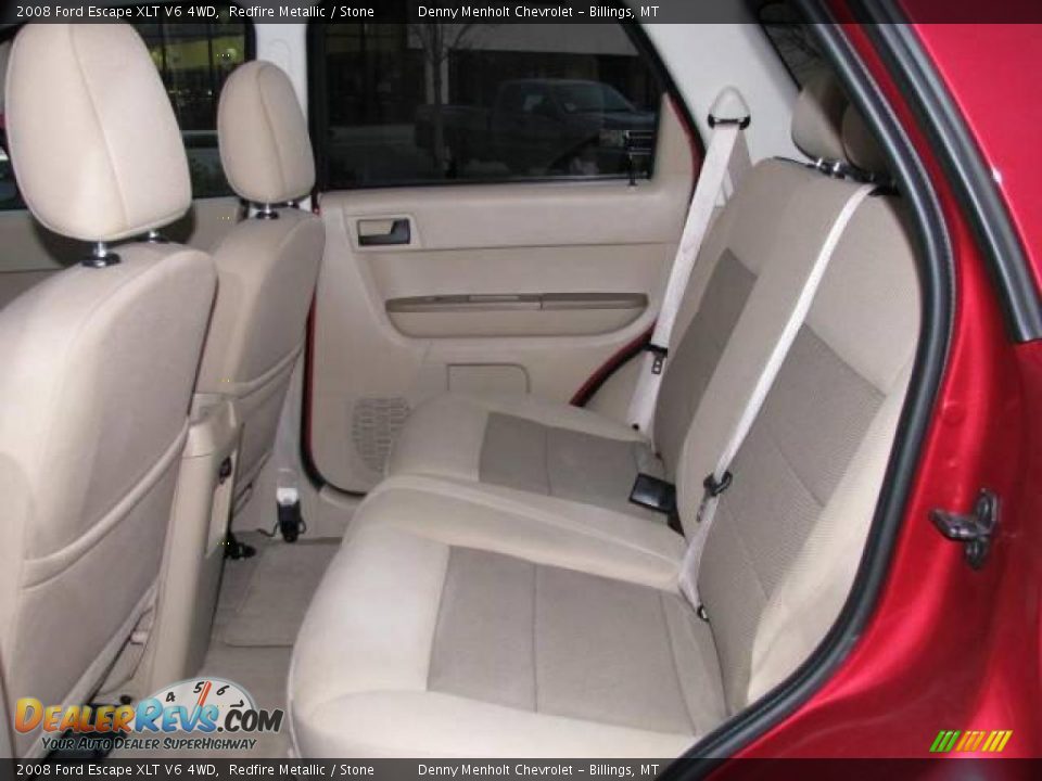 2008 Ford Escape XLT V6 4WD Redfire Metallic / Stone Photo #8