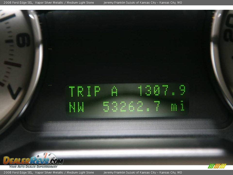 2008 Ford Edge SEL Vapor Silver Metallic / Medium Light Stone Photo #13