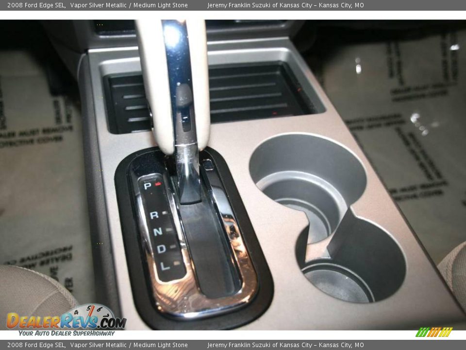 2008 Ford Edge SEL Vapor Silver Metallic / Medium Light Stone Photo #16