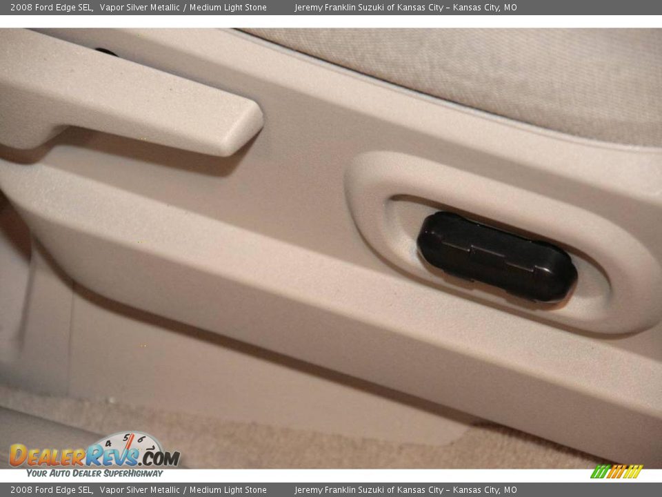 2008 Ford Edge SEL Vapor Silver Metallic / Medium Light Stone Photo #20