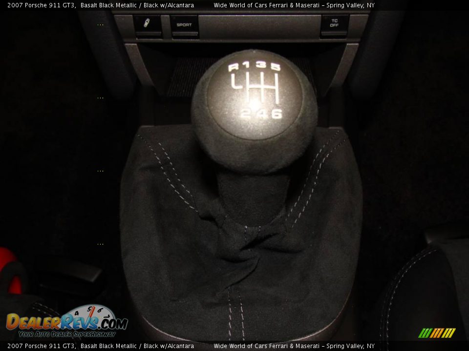 2007 Porsche 911 GT3 Basalt Black Metallic / Black w/Alcantara Photo #15