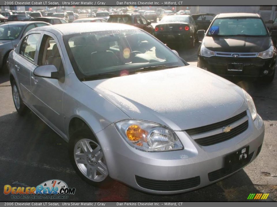 2006 Chevrolet Cobalt LT Sedan Ultra Silver Metallic / Gray Photo #3