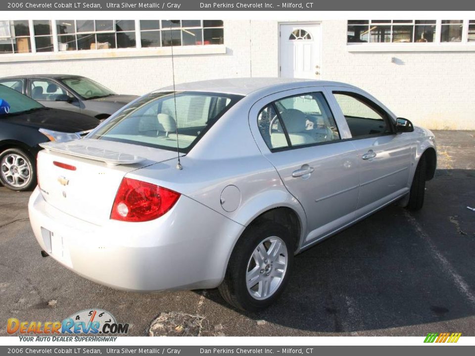 2006 Chevrolet Cobalt LT Sedan Ultra Silver Metallic / Gray Photo #5