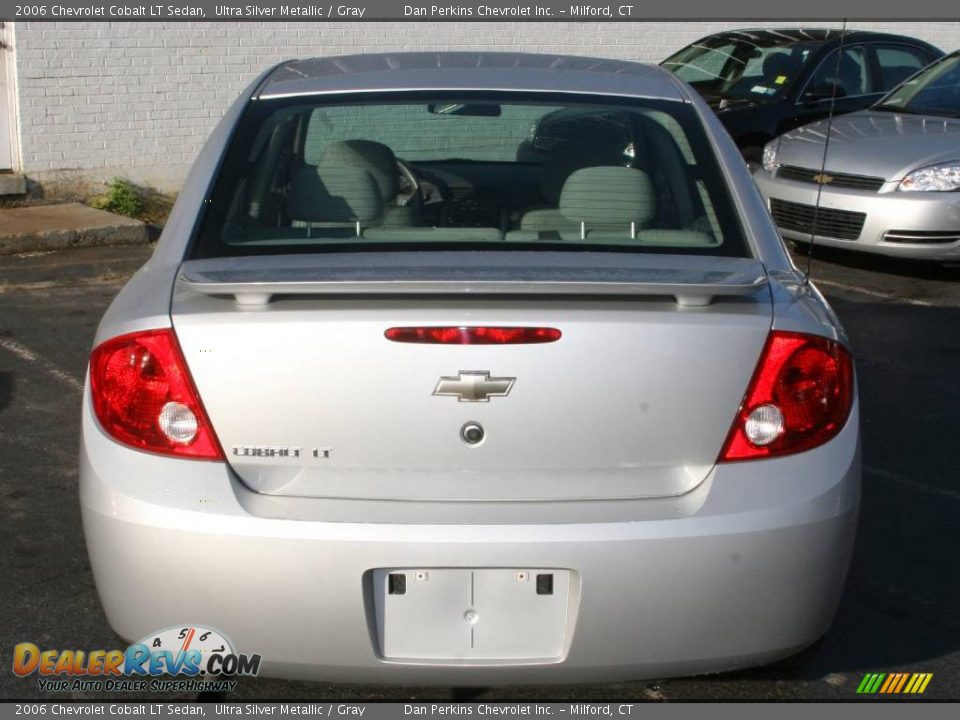2006 Chevrolet Cobalt LT Sedan Ultra Silver Metallic / Gray Photo #6