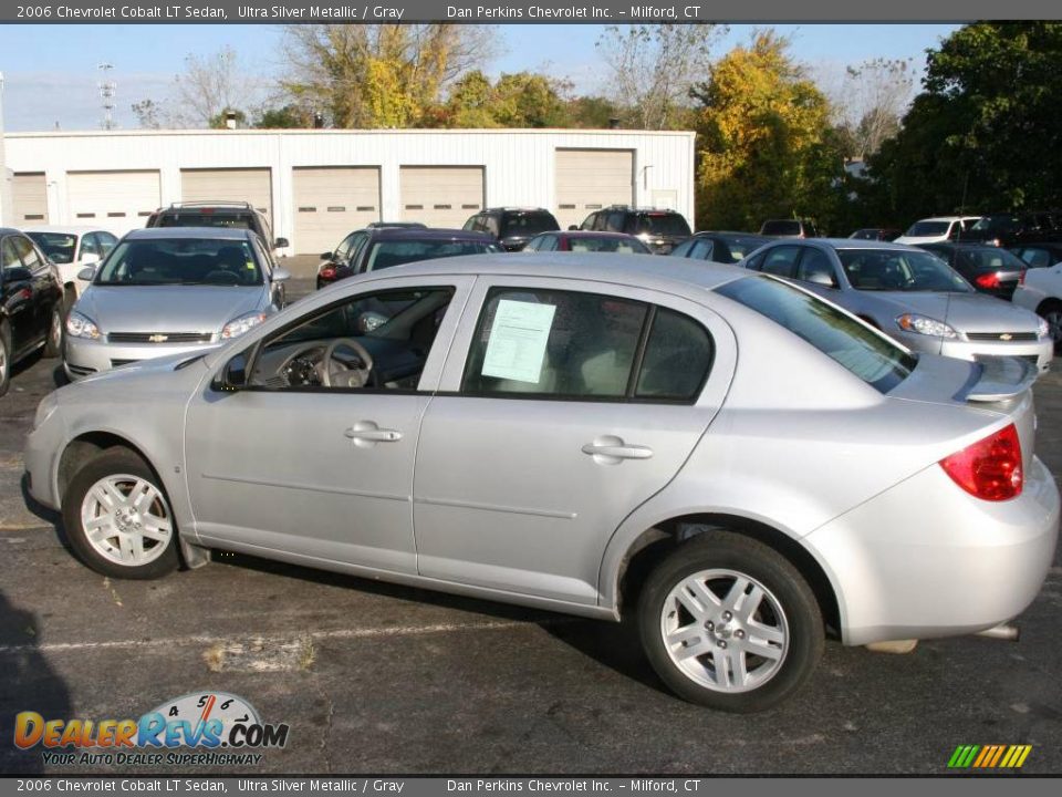 2006 Chevrolet Cobalt LT Sedan Ultra Silver Metallic / Gray Photo #8