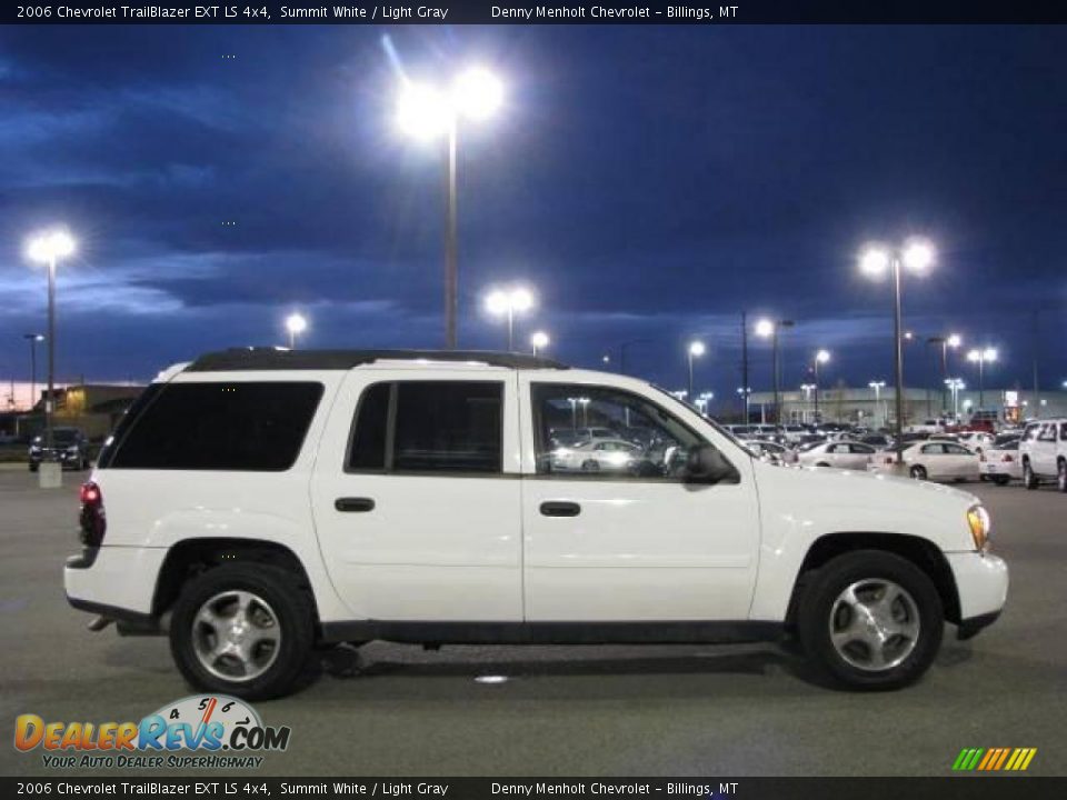 2006 Chevrolet TrailBlazer EXT LS 4x4 Summit White / Light Gray Photo #4