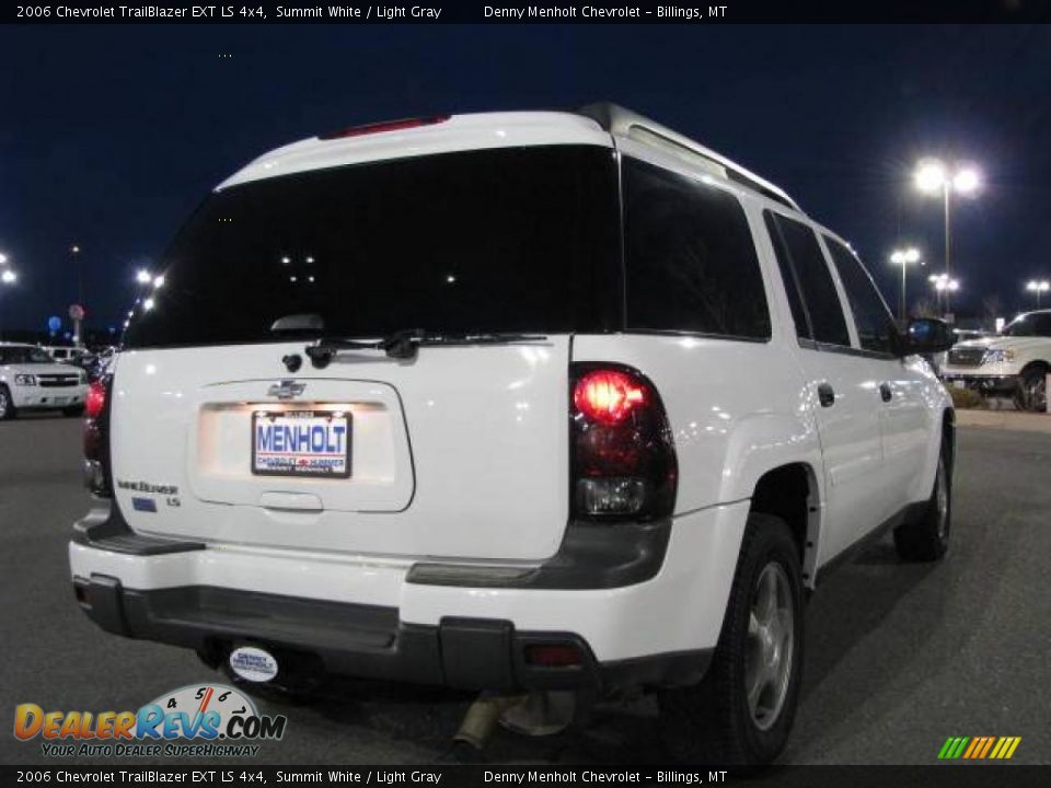 2006 Chevrolet TrailBlazer EXT LS 4x4 Summit White / Light Gray Photo #5
