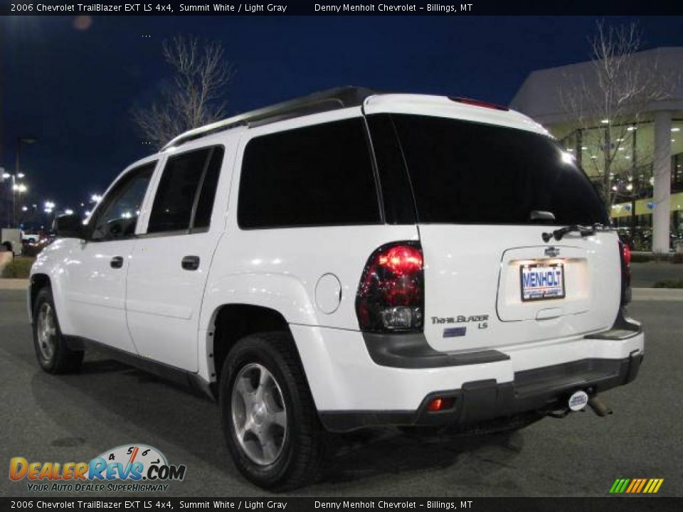 2006 Chevrolet TrailBlazer EXT LS 4x4 Summit White / Light Gray Photo #6