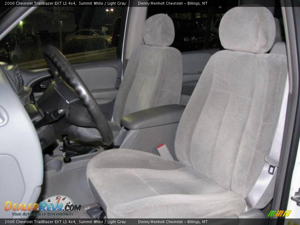 2006 Chevrolet TrailBlazer EXT LS 4x4 Summit White / Light Gray Photo #10