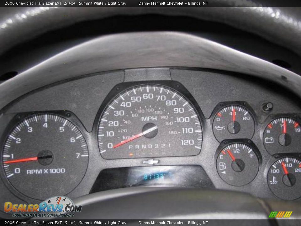 2006 Chevrolet TrailBlazer EXT LS 4x4 Summit White / Light Gray Photo #14