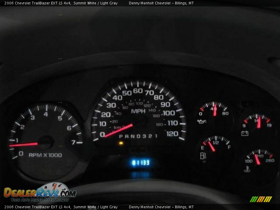 2006 Chevrolet TrailBlazer EXT LS 4x4 Summit White / Light Gray Photo #15