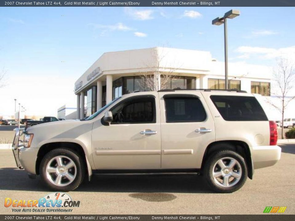 2007 Chevrolet Tahoe LTZ 4x4 Gold Mist Metallic / Light Cashmere/Ebony Photo #1