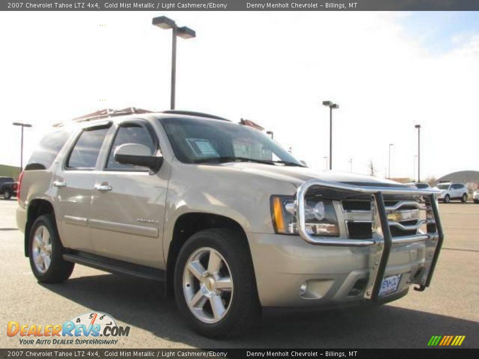 2007 Chevrolet Tahoe LTZ 4x4 Gold Mist Metallic / Light Cashmere/Ebony Photo #5