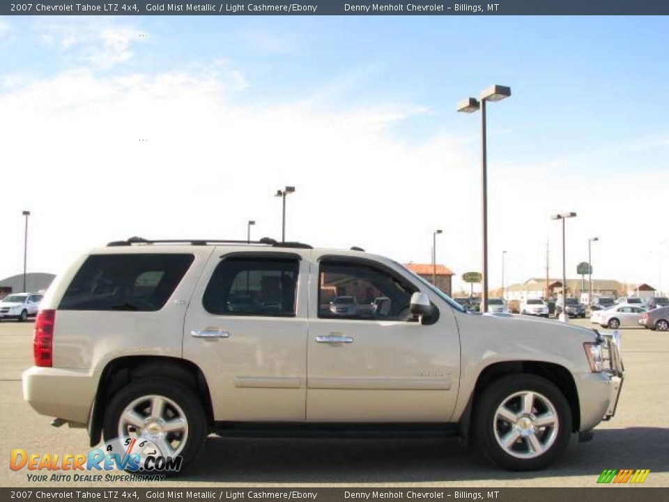2007 Chevrolet Tahoe LTZ 4x4 Gold Mist Metallic / Light Cashmere/Ebony Photo #6