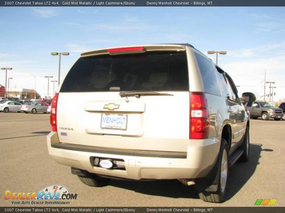 2007 Chevrolet Tahoe LTZ 4x4 Gold Mist Metallic / Light Cashmere/Ebony Photo #7