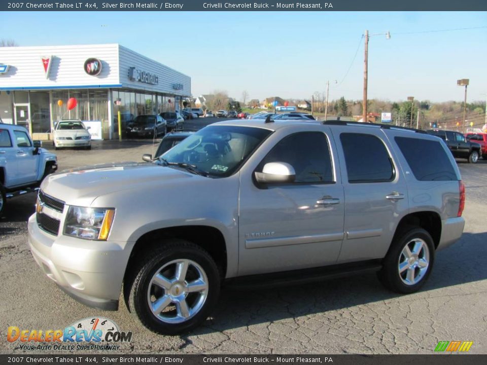 2007 Chevrolet Tahoe LT 4x4 Silver Birch Metallic / Ebony Photo #1