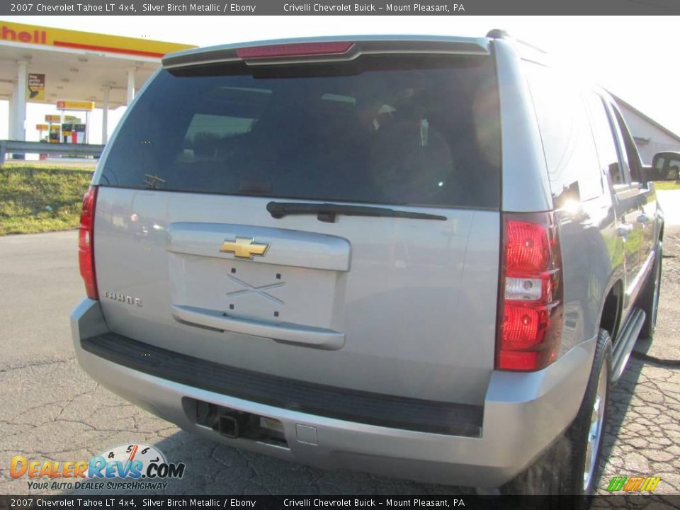 2007 Chevrolet Tahoe LT 4x4 Silver Birch Metallic / Ebony Photo #4