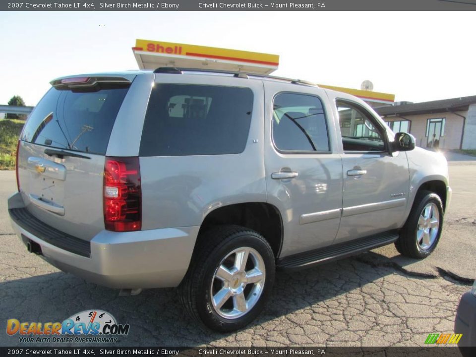 2007 Chevrolet Tahoe LT 4x4 Silver Birch Metallic / Ebony Photo #5