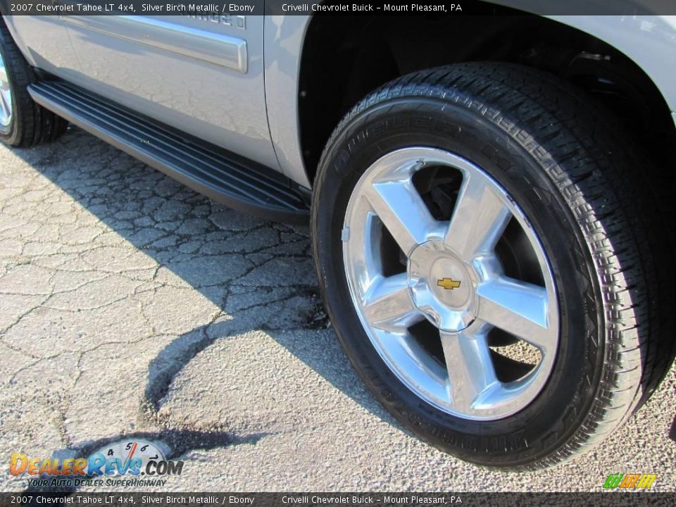 2007 Chevrolet Tahoe LT 4x4 Silver Birch Metallic / Ebony Photo #6