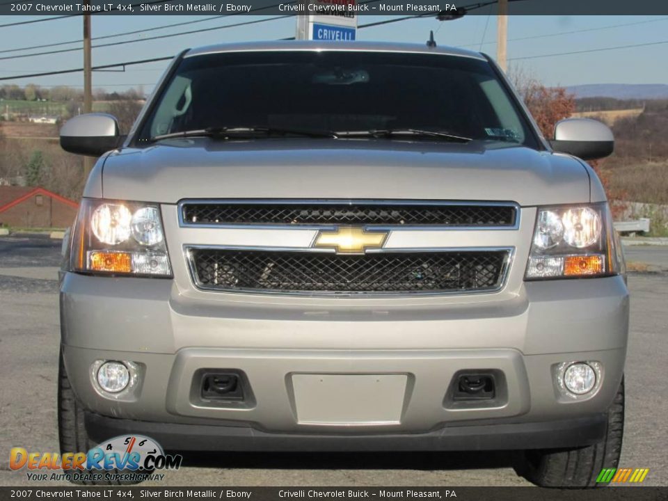 2007 Chevrolet Tahoe LT 4x4 Silver Birch Metallic / Ebony Photo #9