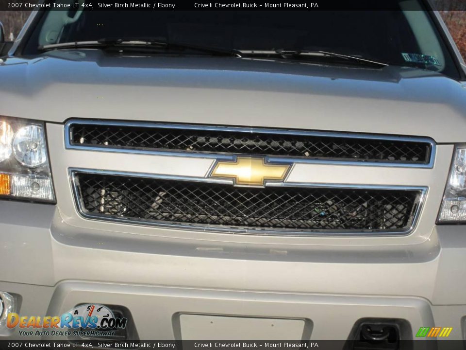 2007 Chevrolet Tahoe LT 4x4 Silver Birch Metallic / Ebony Photo #10