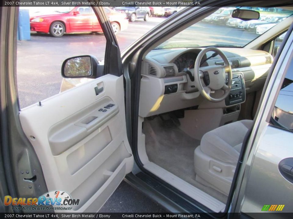 2007 Chevrolet Tahoe LT 4x4 Silver Birch Metallic / Ebony Photo #13