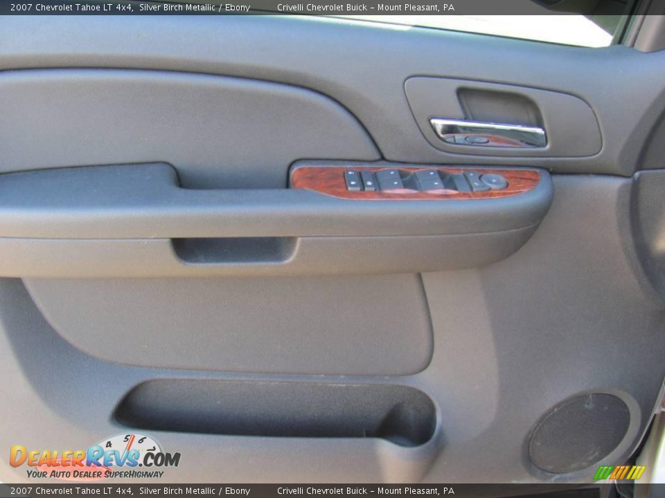 2007 Chevrolet Tahoe LT 4x4 Silver Birch Metallic / Ebony Photo #14
