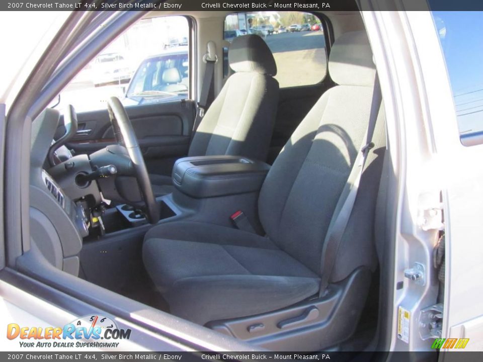 2007 Chevrolet Tahoe LT 4x4 Silver Birch Metallic / Ebony Photo #16
