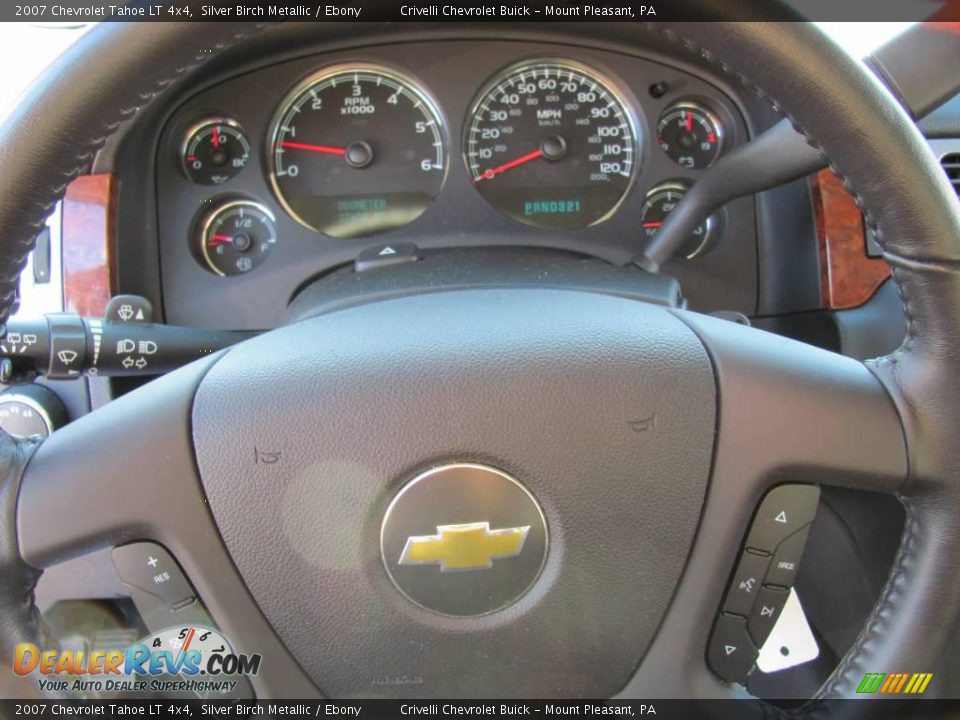 2007 Chevrolet Tahoe LT 4x4 Silver Birch Metallic / Ebony Photo #20