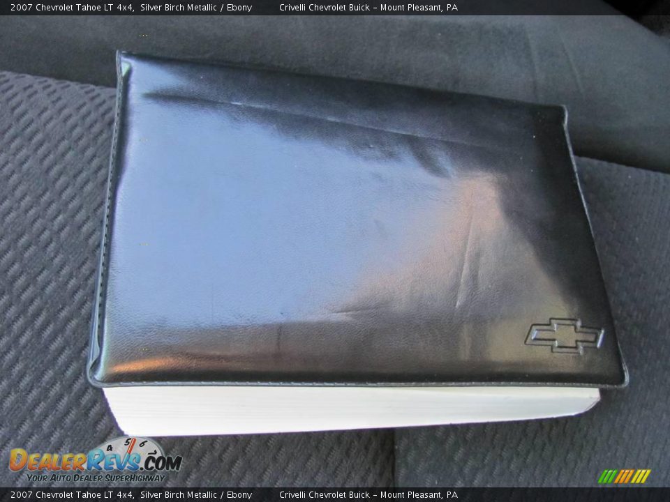 2007 Chevrolet Tahoe LT 4x4 Silver Birch Metallic / Ebony Photo #24