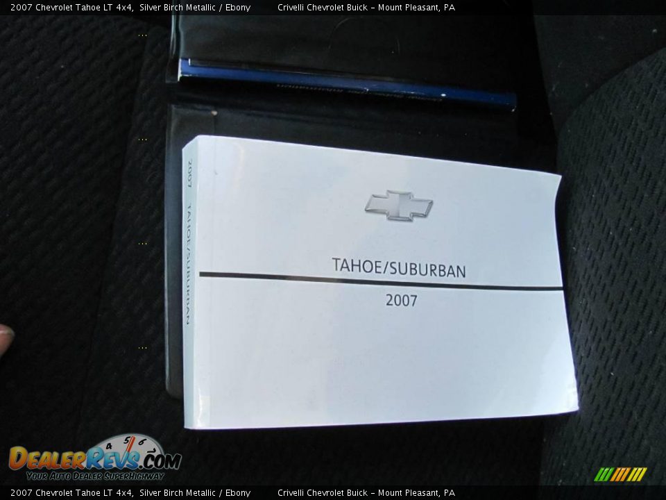 2007 Chevrolet Tahoe LT 4x4 Silver Birch Metallic / Ebony Photo #25
