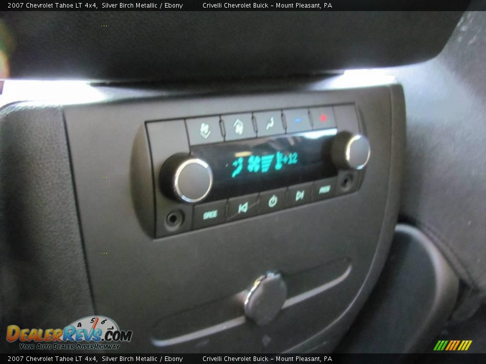 2007 Chevrolet Tahoe LT 4x4 Silver Birch Metallic / Ebony Photo #27