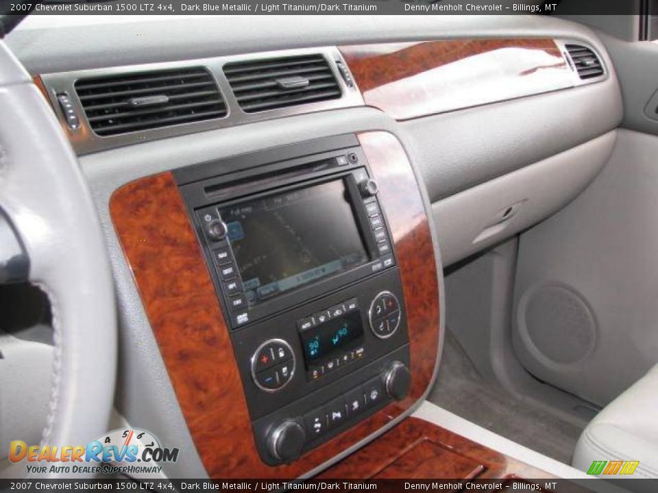 2007 Chevrolet Suburban 1500 LTZ 4x4 Dark Blue Metallic / Light Titanium/Dark Titanium Photo #15