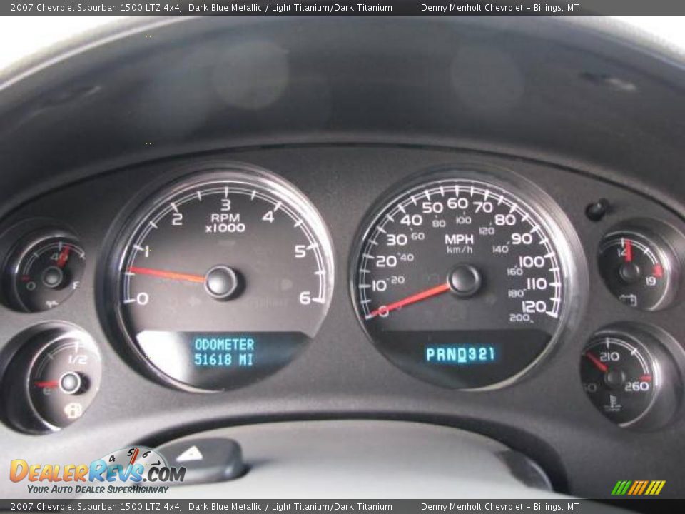2007 Chevrolet Suburban 1500 LTZ 4x4 Dark Blue Metallic / Light Titanium/Dark Titanium Photo #18