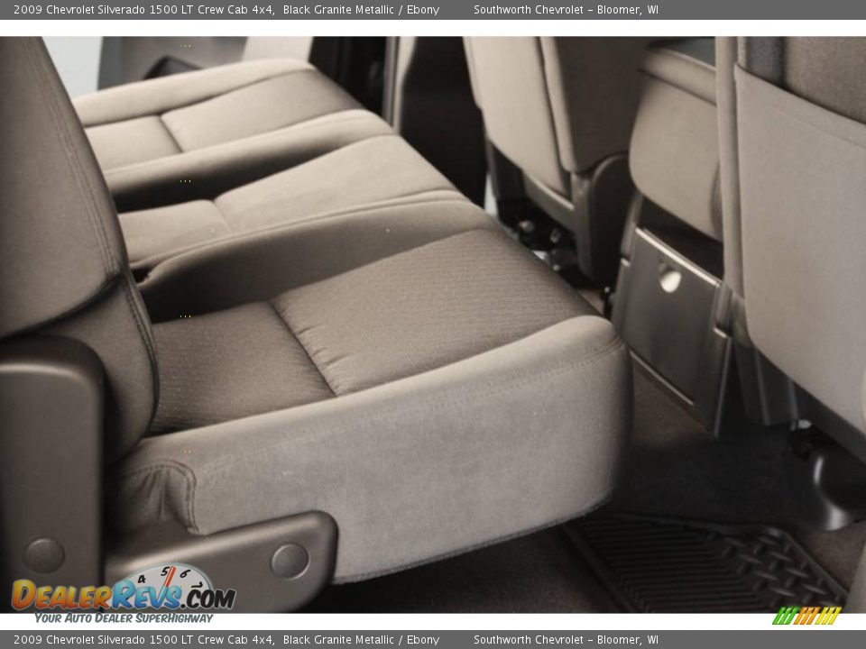 2009 Chevrolet Silverado 1500 LT Crew Cab 4x4 Black Granite Metallic / Ebony Photo #5