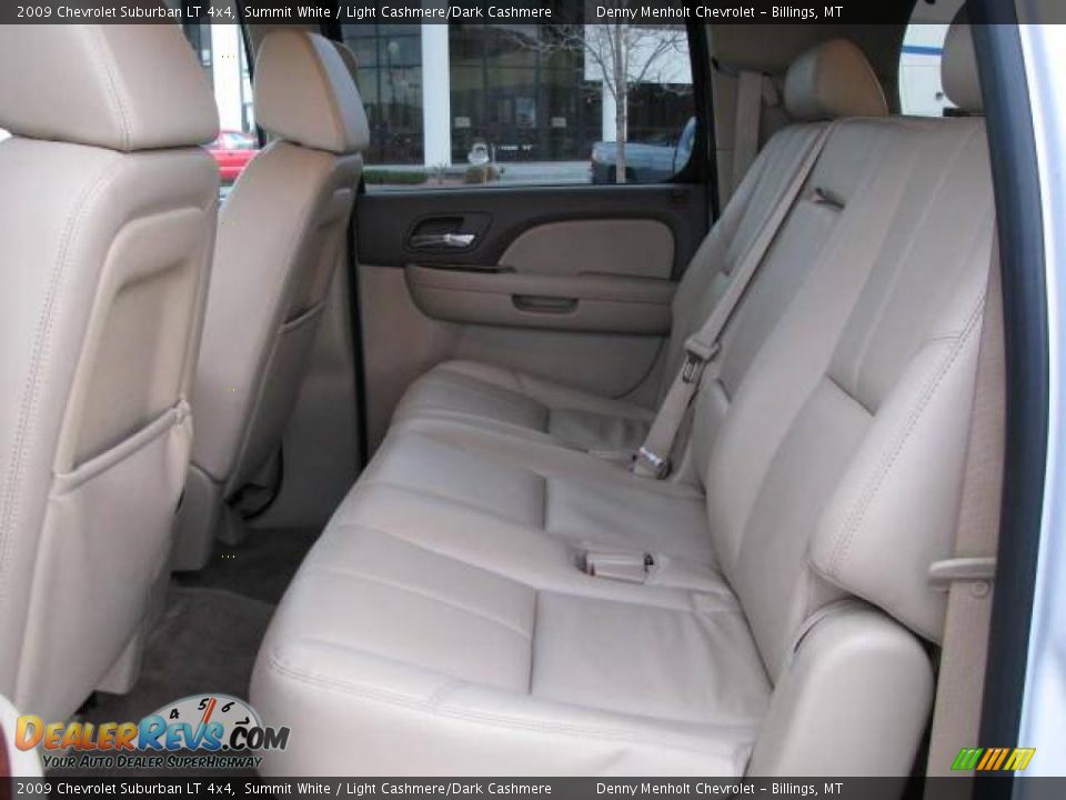 2009 Chevrolet Suburban LT 4x4 Summit White / Light Cashmere/Dark Cashmere Photo #10