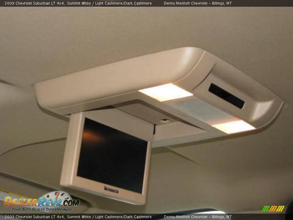 2009 Chevrolet Suburban LT 4x4 Summit White / Light Cashmere/Dark Cashmere Photo #11