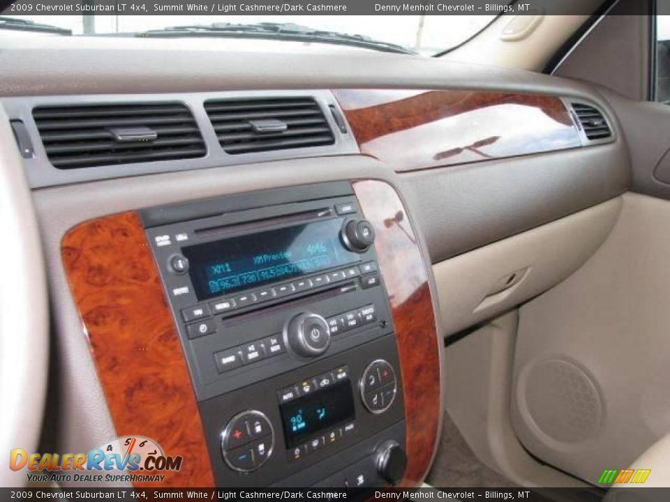 2009 Chevrolet Suburban LT 4x4 Summit White / Light Cashmere/Dark Cashmere Photo #14