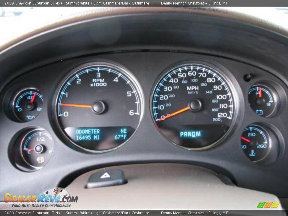 2009 Chevrolet Suburban LT 4x4 Summit White / Light Cashmere/Dark Cashmere Photo #15