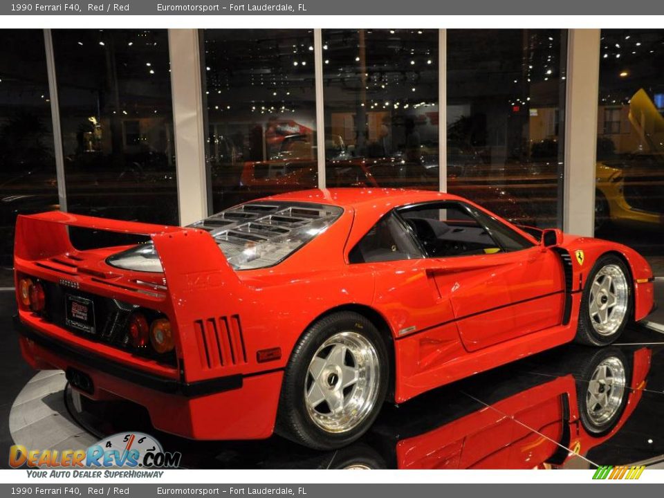 1990 Ferrari F40 Red / Red Photo #5
