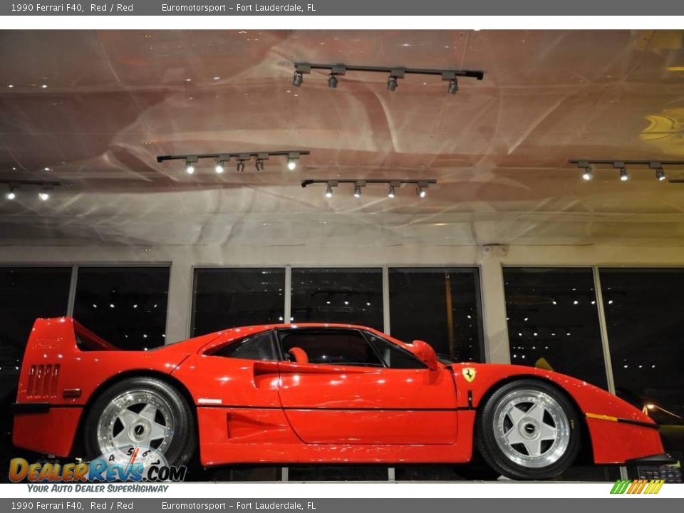 1990 Ferrari F40 Red / Red Photo #9