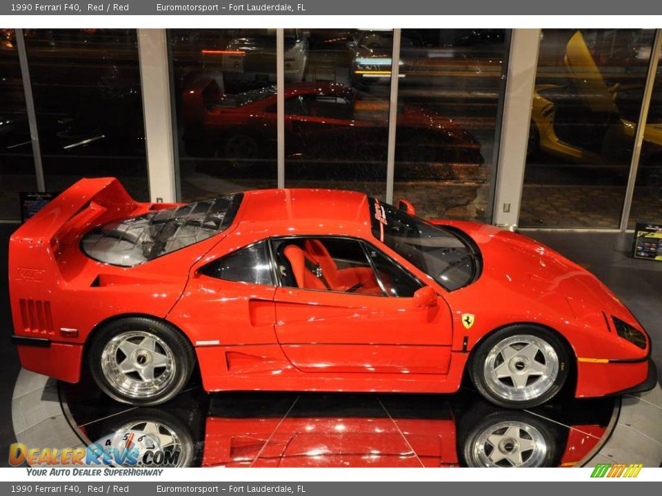 1990 Ferrari F40 Red / Red Photo #31