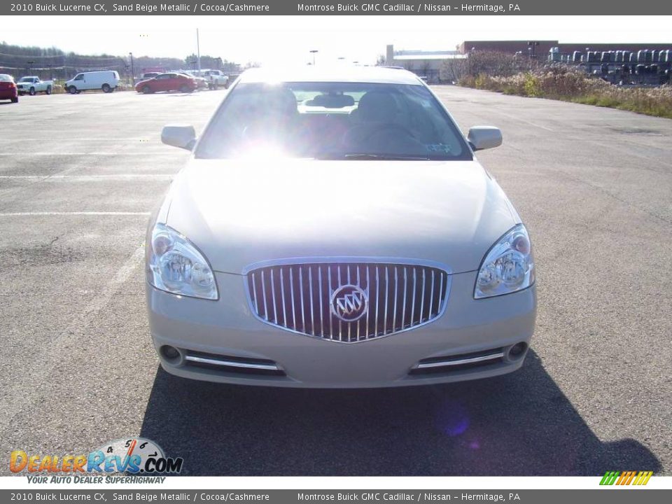 2010 Buick Lucerne CX Sand Beige Metallic / Cocoa/Cashmere Photo #2